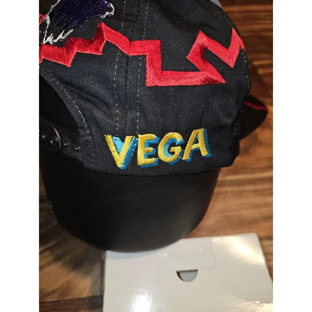 NEW Vintage Rare Street Fighter II M. Vega Capcon Jagged Edge SNES Hat Snapback